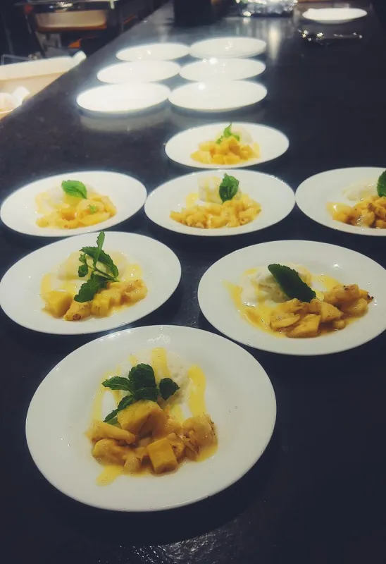 Buffet para pequenos eventos